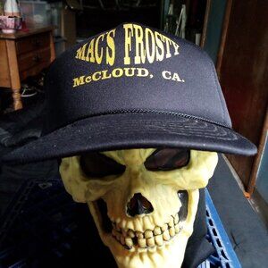 Deadstock Vintage Mac's Frosty McCloud California Rope Snap Trucker Hat Cap